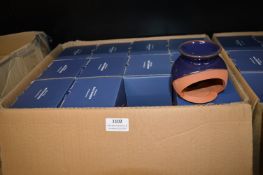 *20+ Bookblock Blue Clay Wax Burners in Presentation Box