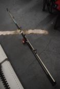 Daiwa Moonraker Graphite Fishing Rod with Millionaire Tournament 7HT Turbo Reel