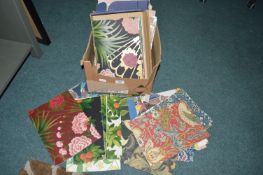 *Box of Wallpaper Samples Including William Morris