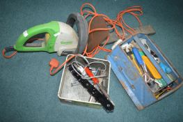 Viking Electric Hedge Trimmer plus Toolbox and Contents