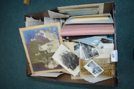 Vintage Family Photographs Including Military, Air Force, and Shipping, etc.