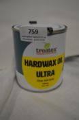 *1x 500ml of Treatex Hard Wax Oil Ultra Clear Soft Satin