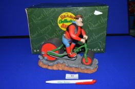 Dandy & Beano Collection Desperate Dan Keep on Rolling Medium Figure with Original Packaging