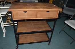 Two Tier Trolley with Drawers