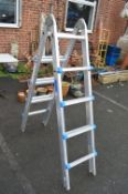Telescopic Aluminium Step Ladder