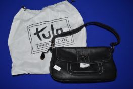Tula Black Leather Handbag