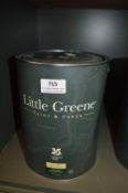 *1x 5L of Little Greene National Trust Extra Deep Absolute Water Based Matt Emultion
