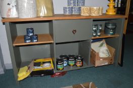 *Painted Shelf Display Unit