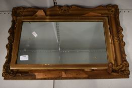 Gilt Framed Mirror (AF)