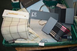 *Quantity of Assorted Curtain/Upholstery Fabric Samples