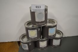 *6x 100ml of Earthborn Clay Paint (assorted colours)