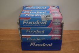 12x 47g Tubes of Fixodent Original Complete Denture Adhesive