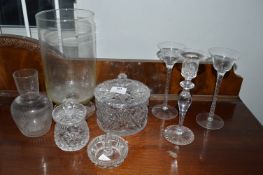Assorted Glassware