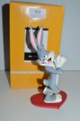 Looney Tunes Bugs Bunny in Love Statuette