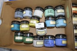 *16x 60ml of Little Green National Trust Sample Pots (assorted colours)