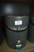 *1x 5L of Little Greene National Trust Medium Flat Oil Eggshell