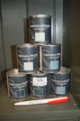 *6x 100ml of Graham & Brown Matt Emulsion (assorted colours)