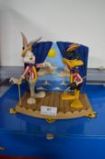 Looney Tunes Wedgwood Porcelain Figure Bugs and Daffy Duck