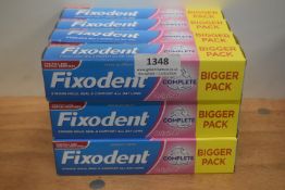 12x 70g Tubes of Fixodent Original Complete Denture Adhesive
