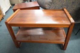 Solid Mahogany Tea Trolley
