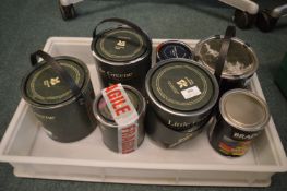 *3x Damaged Cans of Assorted Paints Including Bradite