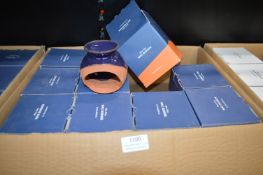 *20+ Bookblock Blue Clay Wax Burners in Presentation Box