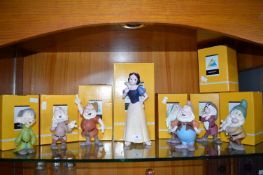 Set of Disney Snow White & the Seven Dwarves Statuettes by Demons & Merveilles