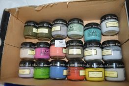*18x 60ml of Little Green National Trust Sample Pots (assorted colours)