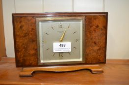 Retro Elliot Retirement Mantel Clock Dated 1956 Retailed by Barnby & Rust, Hull