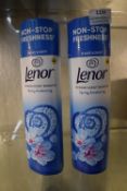 2x Lenor Unstoppables Spring Awakening In-Wash Scent Booster 275g