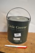 *1x 2.5L of Little Green National Fescu Absolute Water Based Matt Emulsion