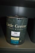 *1x 1L of Little Greene National Trust Extra Deep Flat Oil Eggshell