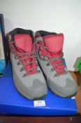 Pair of Cotton Traders Wide Fit Lady’s Walking Boots Size: 9