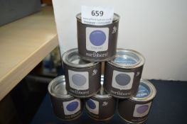 *6x 100ml of Earthborn Clay Paint (assorted colours)