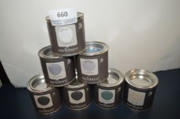 *6x 100ml of Earthborn Clay Paint (assorted colours)