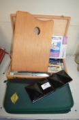 Selection of Watercolour Paints and Presentation Cases
