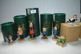 7x Small Robert Harrop Beano and Dandy Collection Resin Figurines