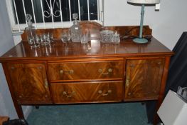 Oak & Walnut Sideboard