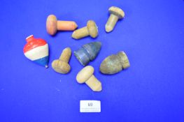 Wooden Spinning Tops