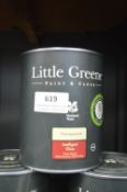 *1x 1L of Little Green National Trust Transparent Intelligent Water Based Gloss