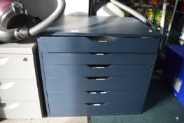 *Six Drawer Unit in Blue Grey