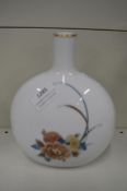 Noritake Porcelain Moon Flask Vase The Danbury Mint Collection
