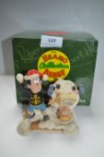 Robert Harrop Beano and Dandy Collection Resin Figurine - Danny & Smith the 4th Day of Christmas