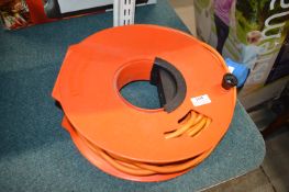 Camping Mains Extension Lead 14” Size Cord Wheel