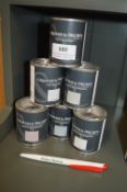 *6x 100ml of Graham & Brown Matt Emulsion (assorted colours)