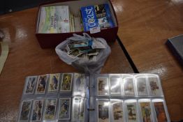 Large Quantity of Cigarette Cards and Albums