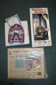 Elvis Memorabilia Including Musical Guitar, Wall Plate, etc.