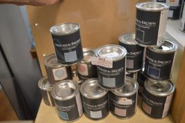 *16x Assorted Graham & Brown Paint Tester Pots