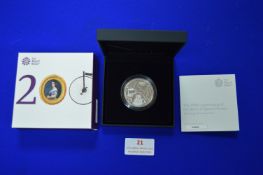 Royal Mint 2019 UK £5 Silver Proof Coin 1oz Commemorating the Birth of Queen Victoria