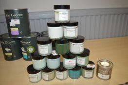 *15x Morris & Co. Paint Tester Pots